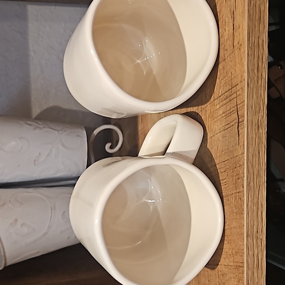 Rae Dunn Beauty & Beast Pottery Mugs - Picture 3 of 3